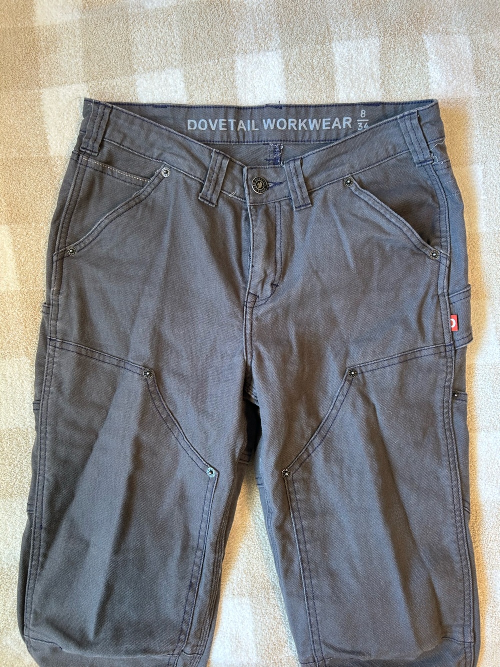 Dovetail Womens Workwear Pants - Picture 2 of 4